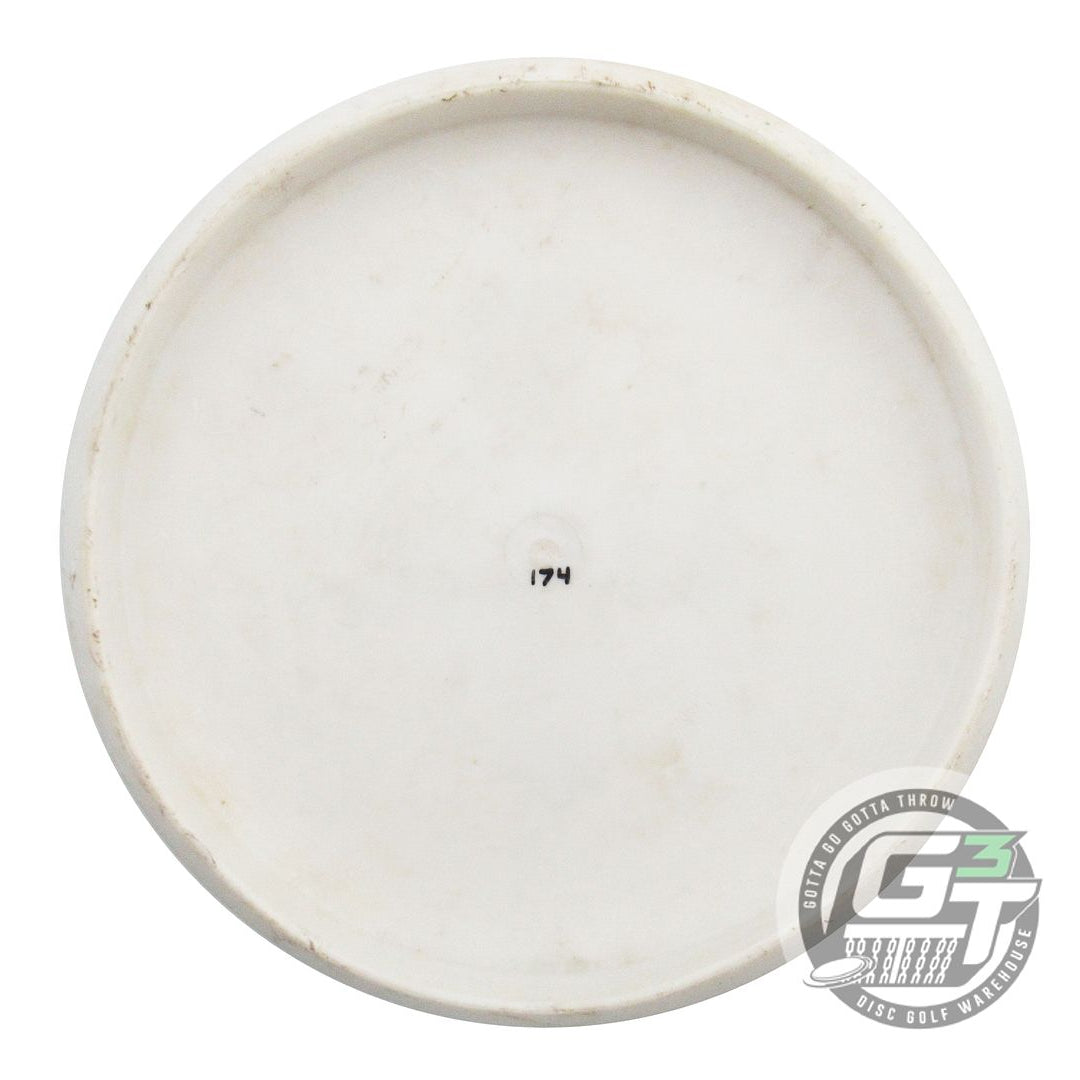 USED DiscMania EXO Soft Logic 174g White Black Stamp Putter Golf Disc