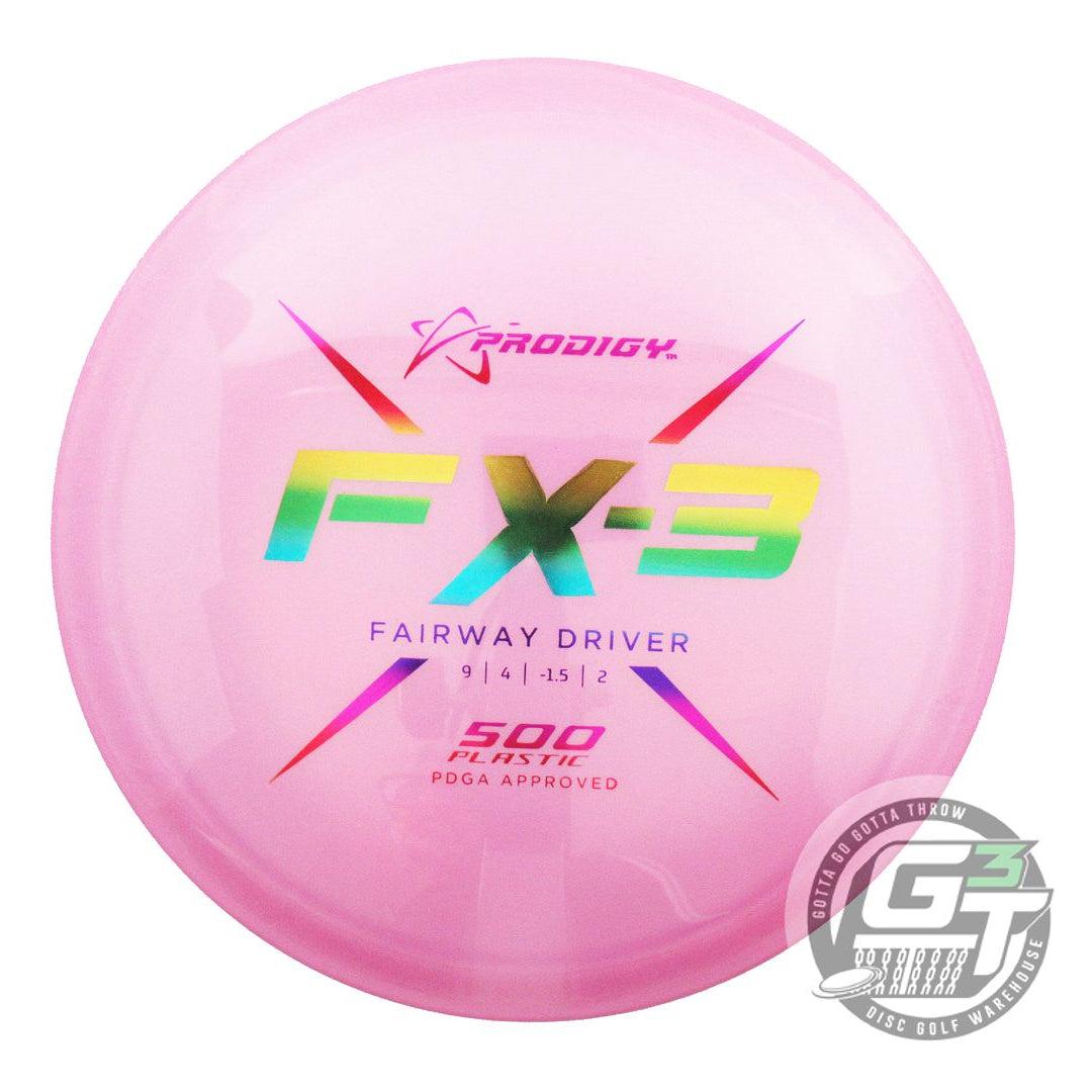 Prodigy 500 Series FX3 Fairway Driver Golf Disc (Individually Listed)