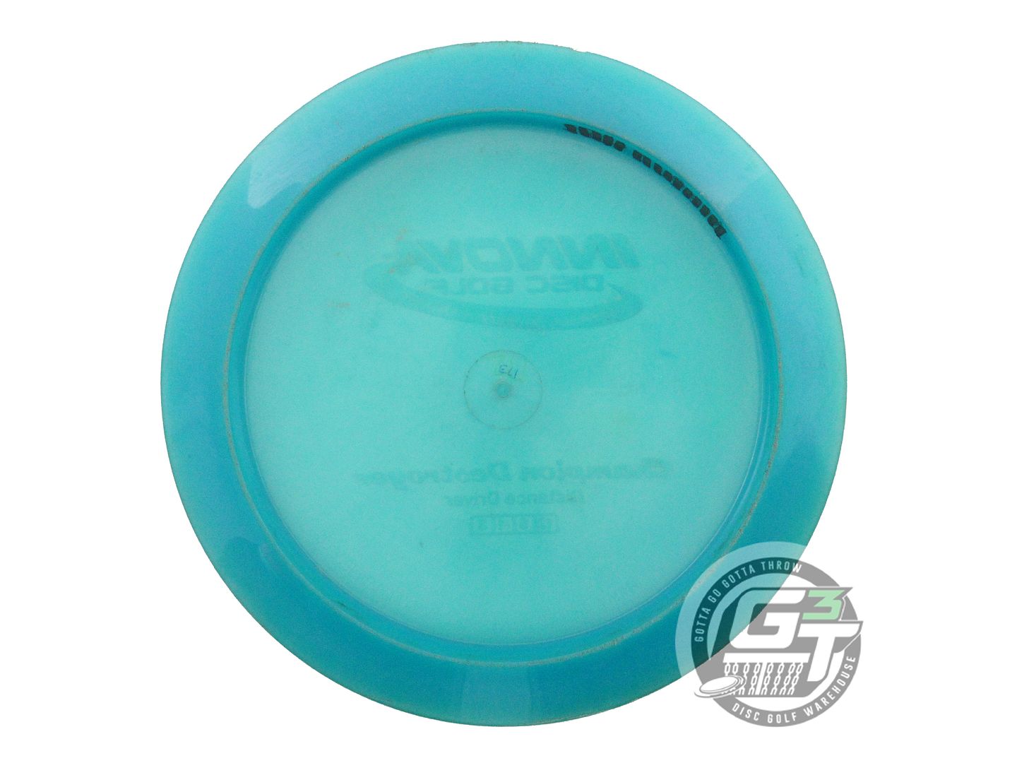 USED Innova Champion Destroyer 173g Teal White Stamp Distance Driver Golf Disc