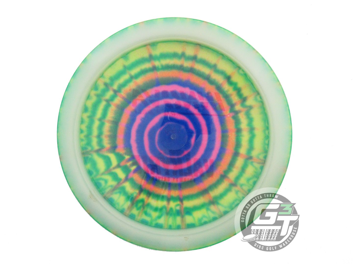 USED Innova I-DYE Champion Valkyrie 170g Lime Spiral Burst Distance Driver Disc