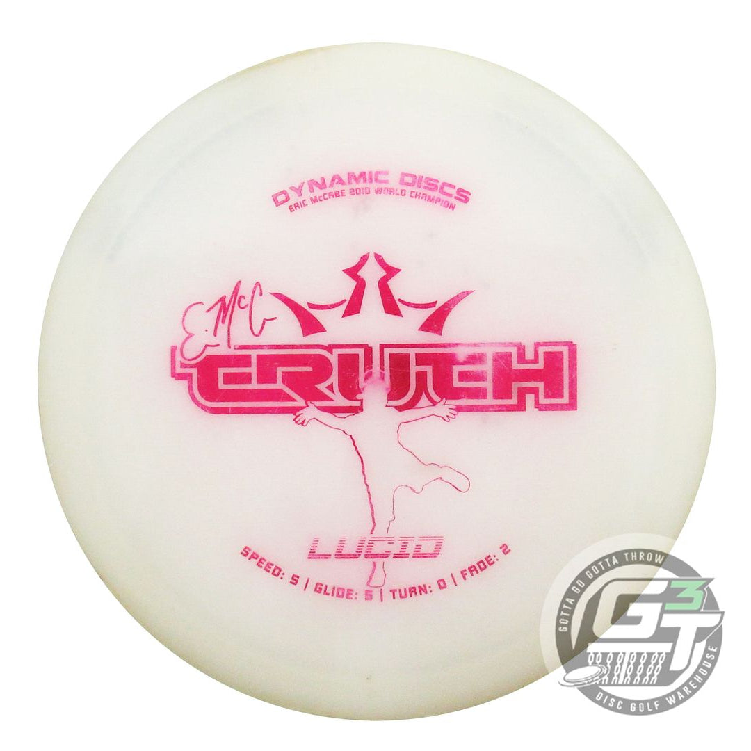 USED Dynamic Discs Lucid EMAC Truth 177g White Magenta Foil Midrange Golf Disc