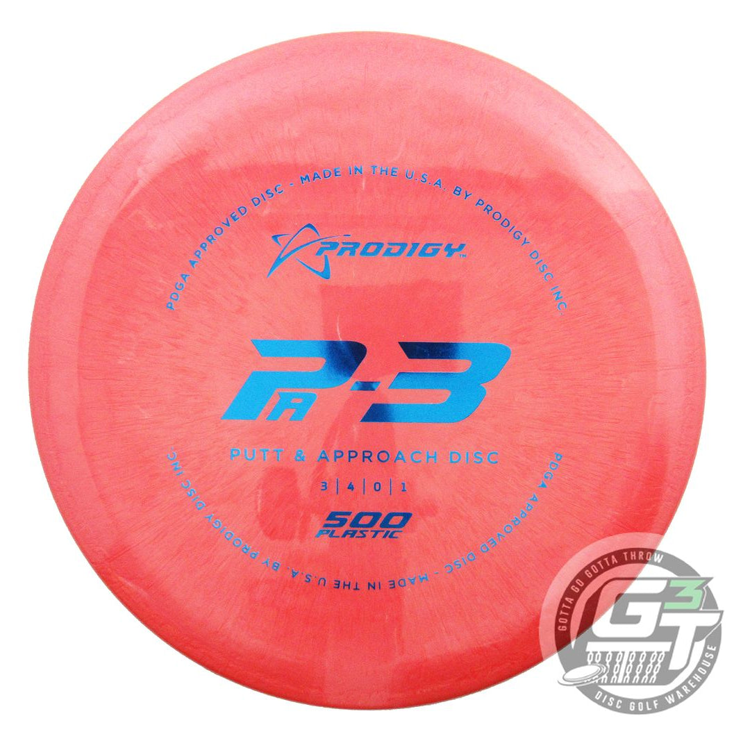 Prodigy 500 Series PA3 Putter Golf Disc (Individually Listed)