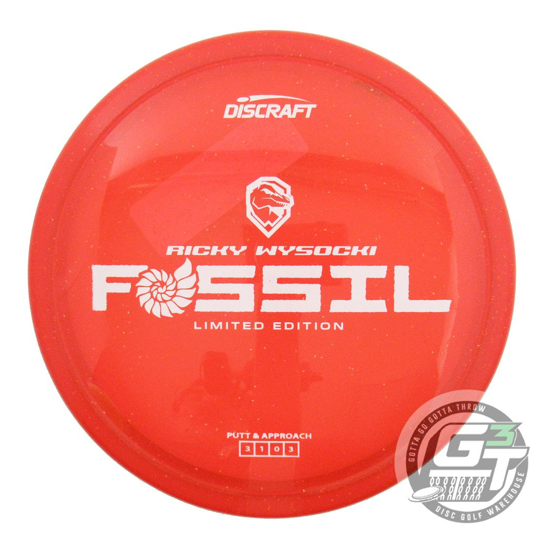 Discraft Limited Edition Ricky Wysocki Sparkle Elite Z Fossil Putter Golf Disc (Individually Listed)