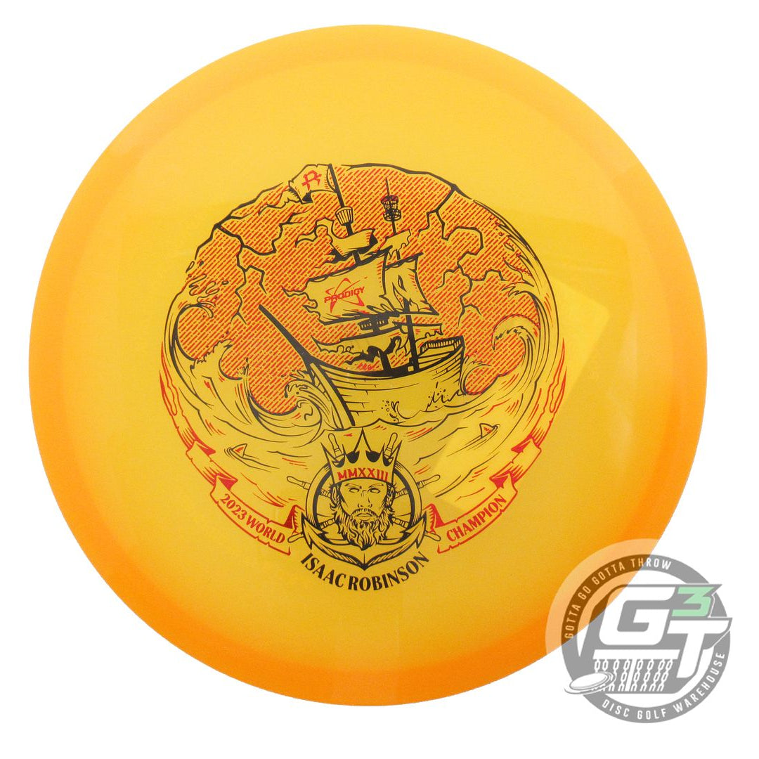 Prodigy Limited Edition Isaac Robinson 2023 PDGA World Champion Smuggler's Pursuit Stamp 400 Series Archive Midrange Golf Disc (Individually Listed) - Gotta Go Gotta Throw