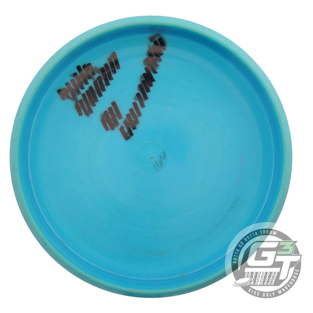 USED Innova Star Aviar 166g Teal Wiped Stamp Putter Golf Disc