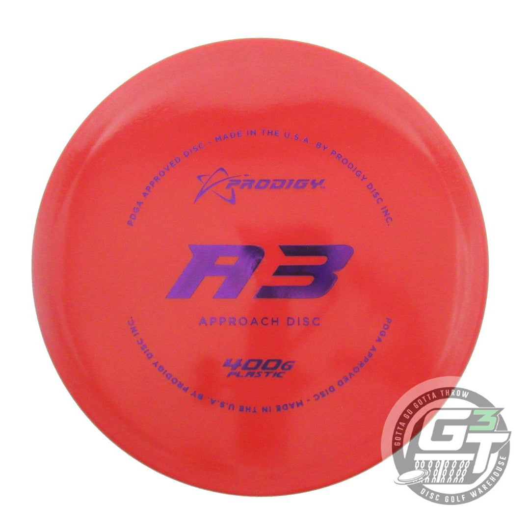Prodigy 400G Series A3 Approach Midrange Golf Disc (Individually Listed)