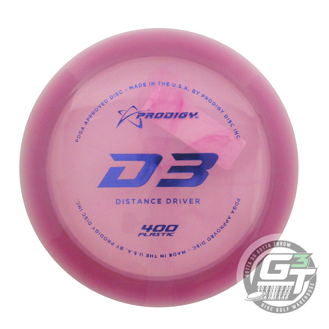 Prodigy 400 Series D3 Distance Driver Golf Disc (Individually Listed)
