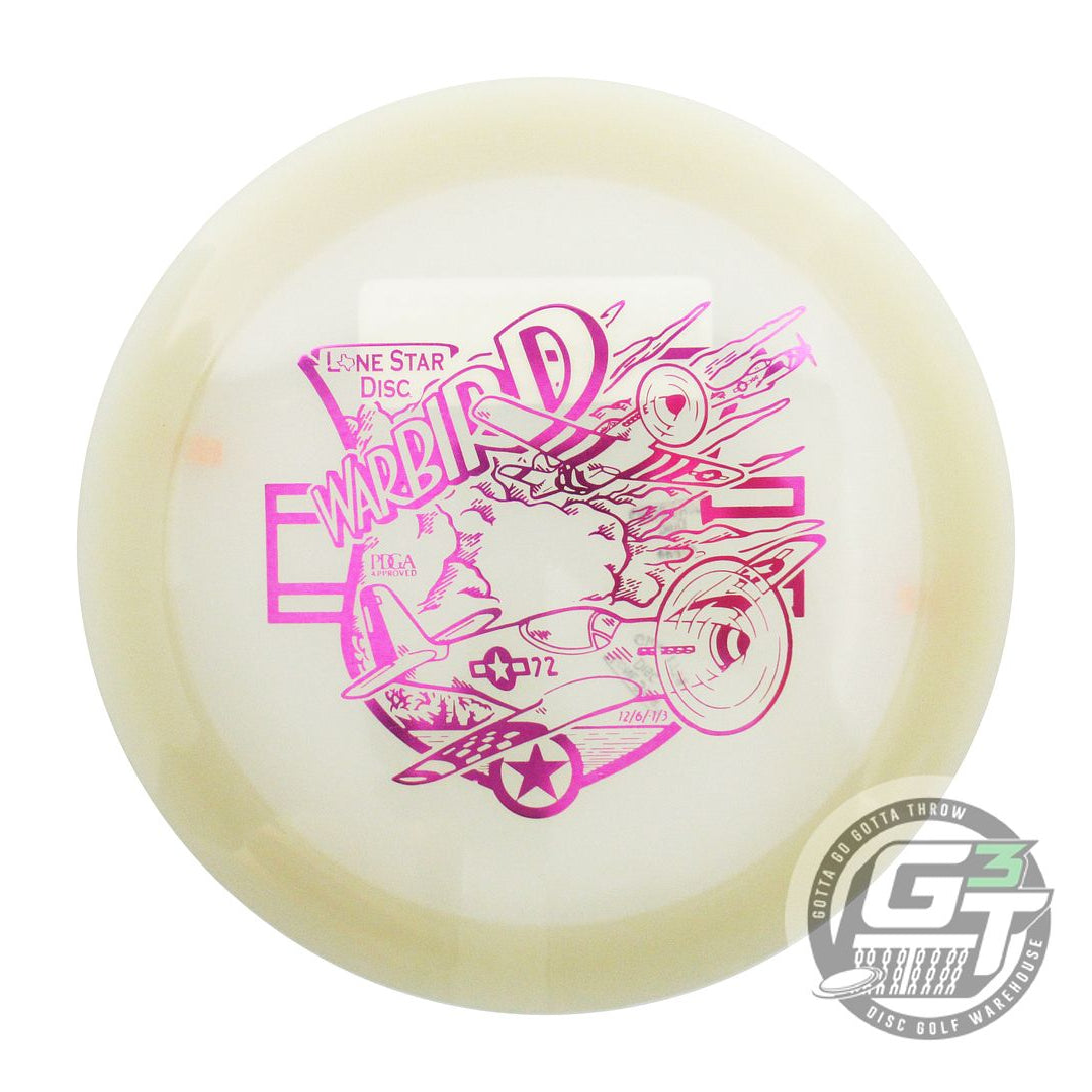 Lone Star Artist Series Glow Alpha Warbird Distance Driver Golf Disc (Individually Listed) - Gotta Go Gotta Throw
