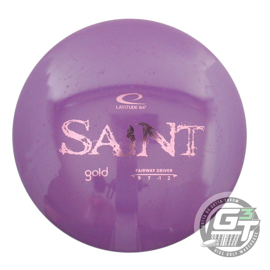 USED Latitude 64 Gold Saint 169g Purple Pink Foil Fairway Driver Golf Disc