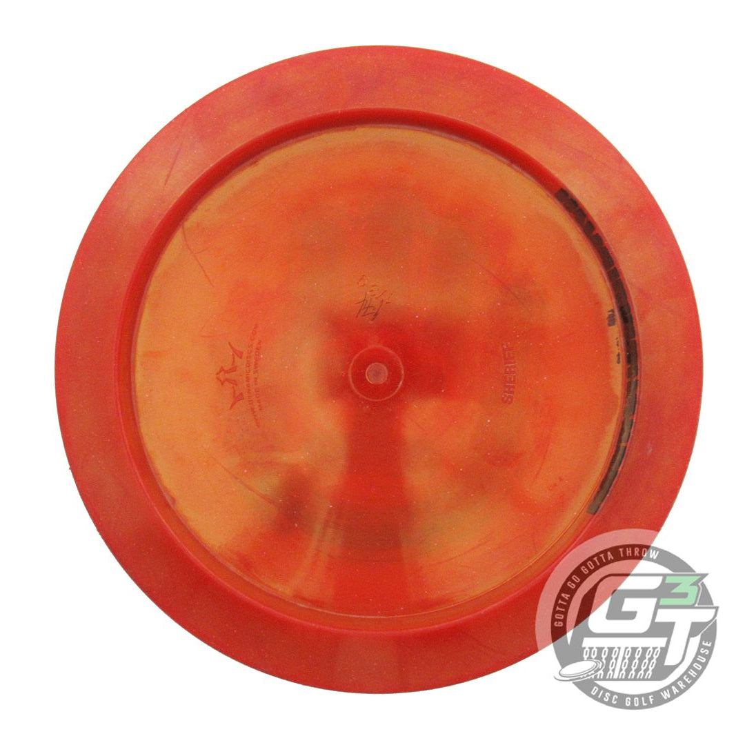 USED Dynamic Discs HANDEYE Fuzion Sheriff 174g Red Blue Foil Driver Golf Disc