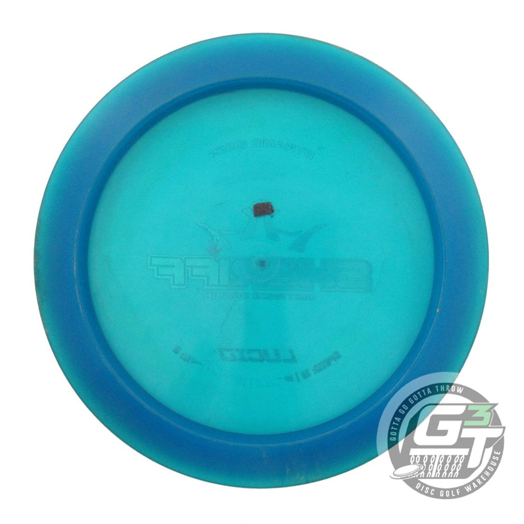 USED Dynamic Discs Lucid Sheriff 169g Blue Teal Foil Distance Driver Golf Disc