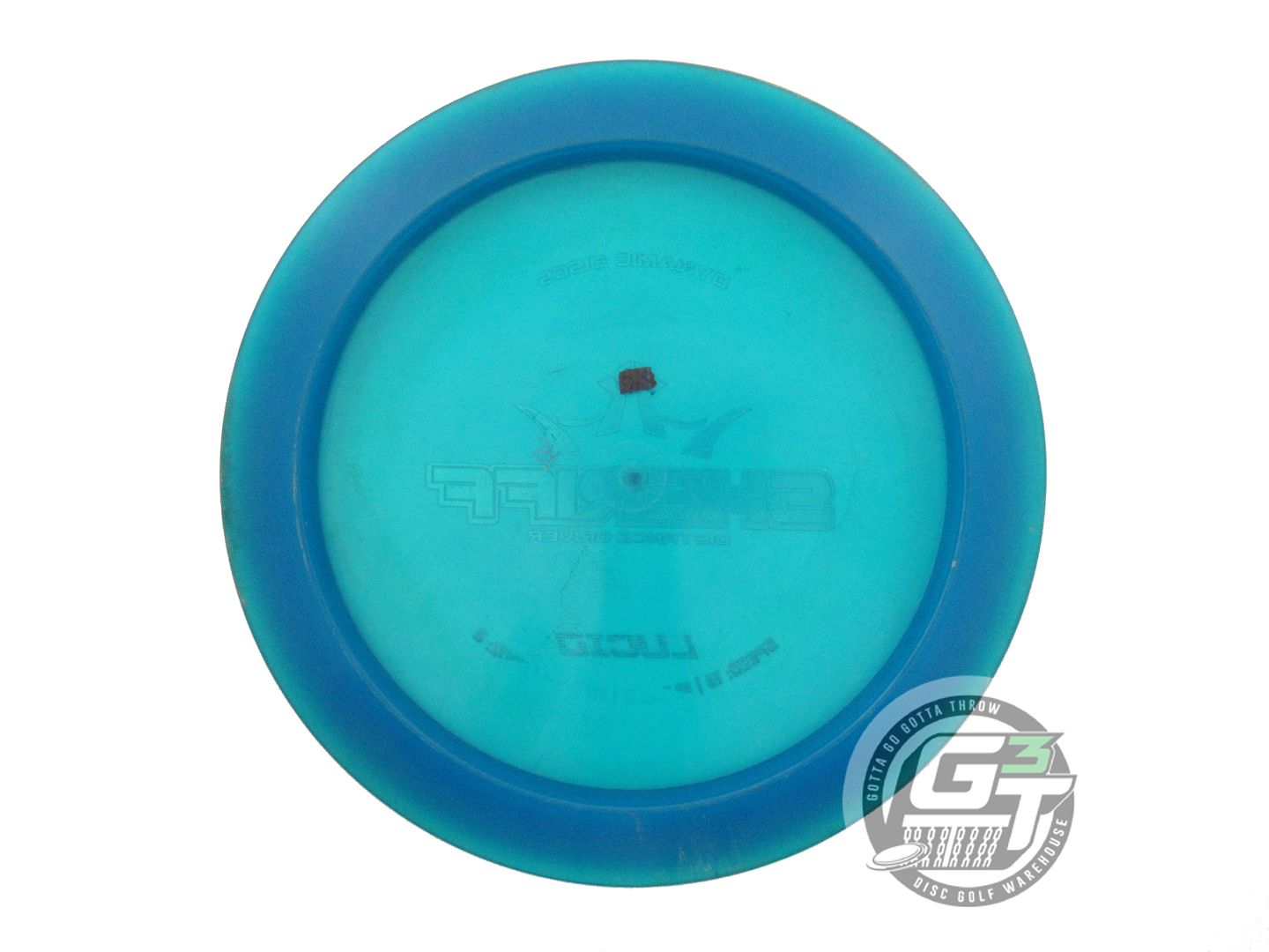 USED Dynamic Discs Lucid Sheriff 169g Blue Teal Foil Distance Driver Golf Disc