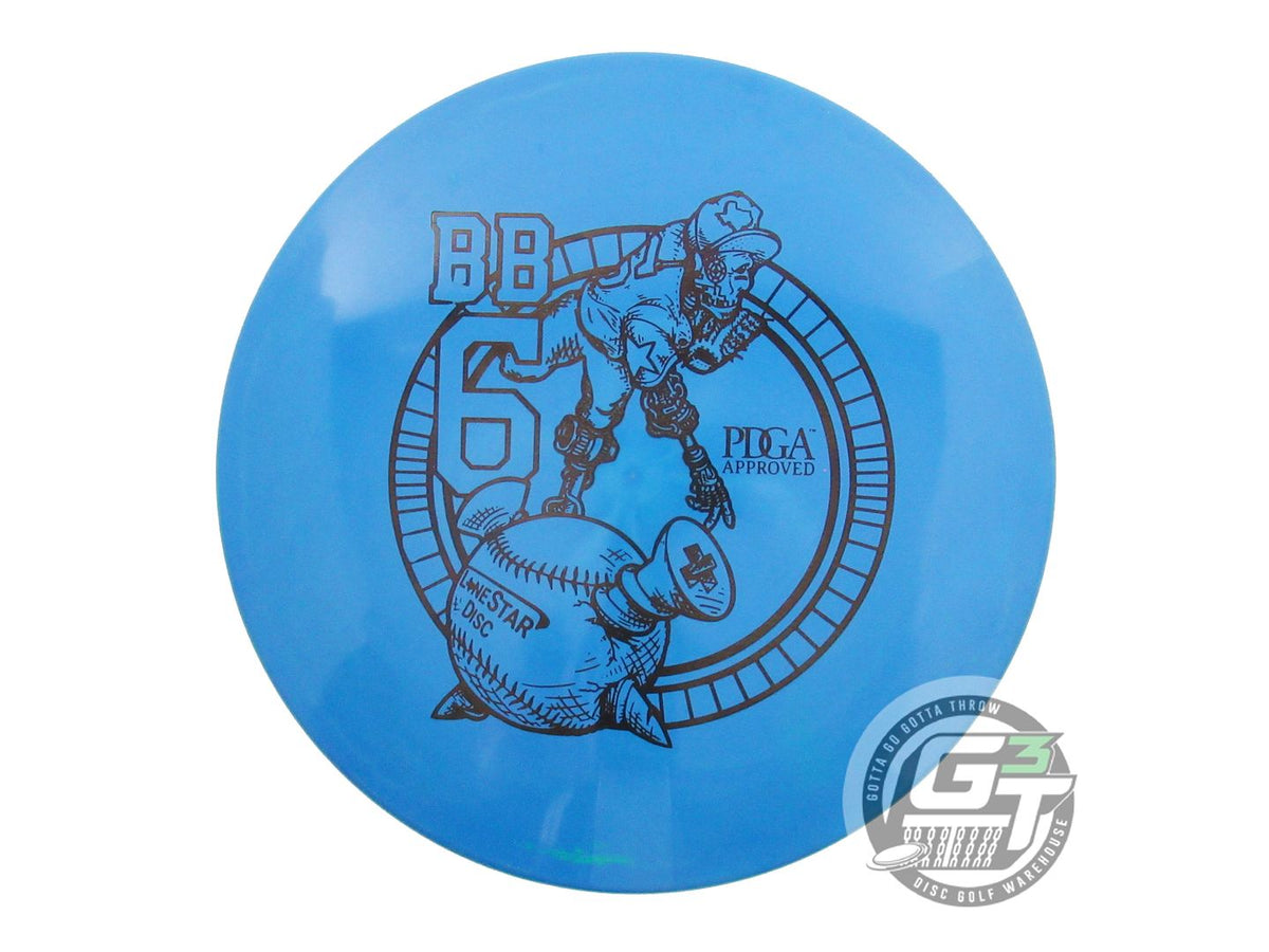 USED Lone Star Alpha BB6 171g Blue Black Stamp Midrange Golf Disc