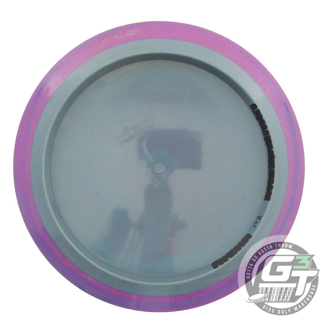 USED Axiom Discs Neutron Delirium 172g Gray Purple Rim Driver Golf Disc