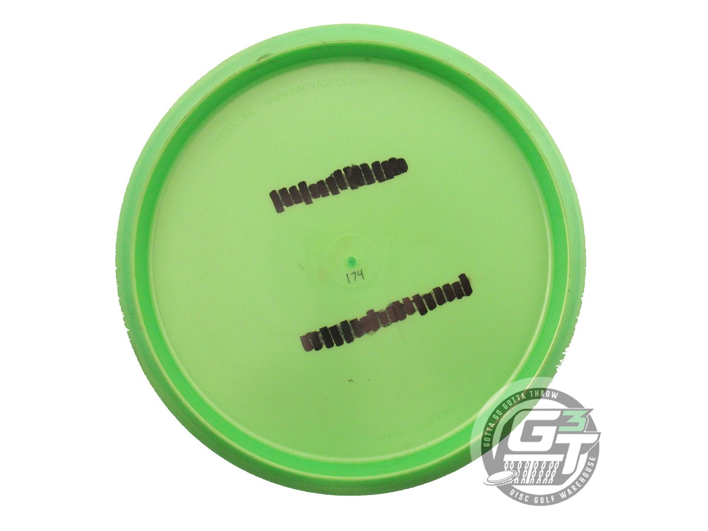 USED Innova GStar Mako3 174g Lime Gold Foil Midrange Golf Disc