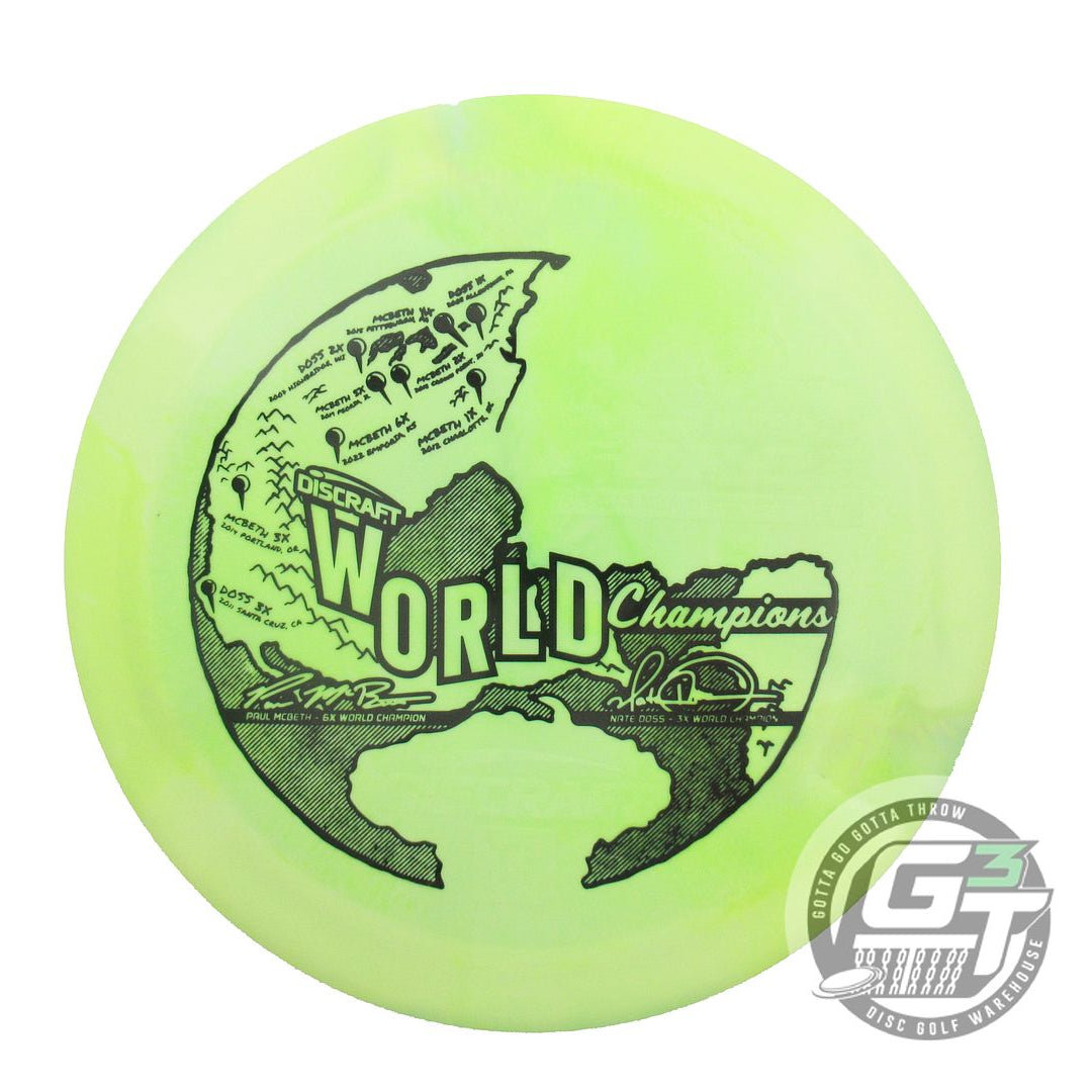 Discraft Limited Edition McBeth / Doss World Champions Collaboration ESP Force Distance Driver Golf Disc (Individually Listed)