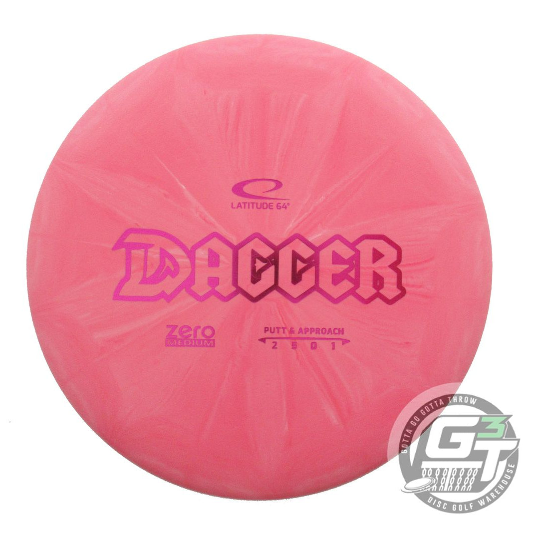 Latitude 64 Zero Medium Burst Dagger Putter Golf Disc (Individually Listed)