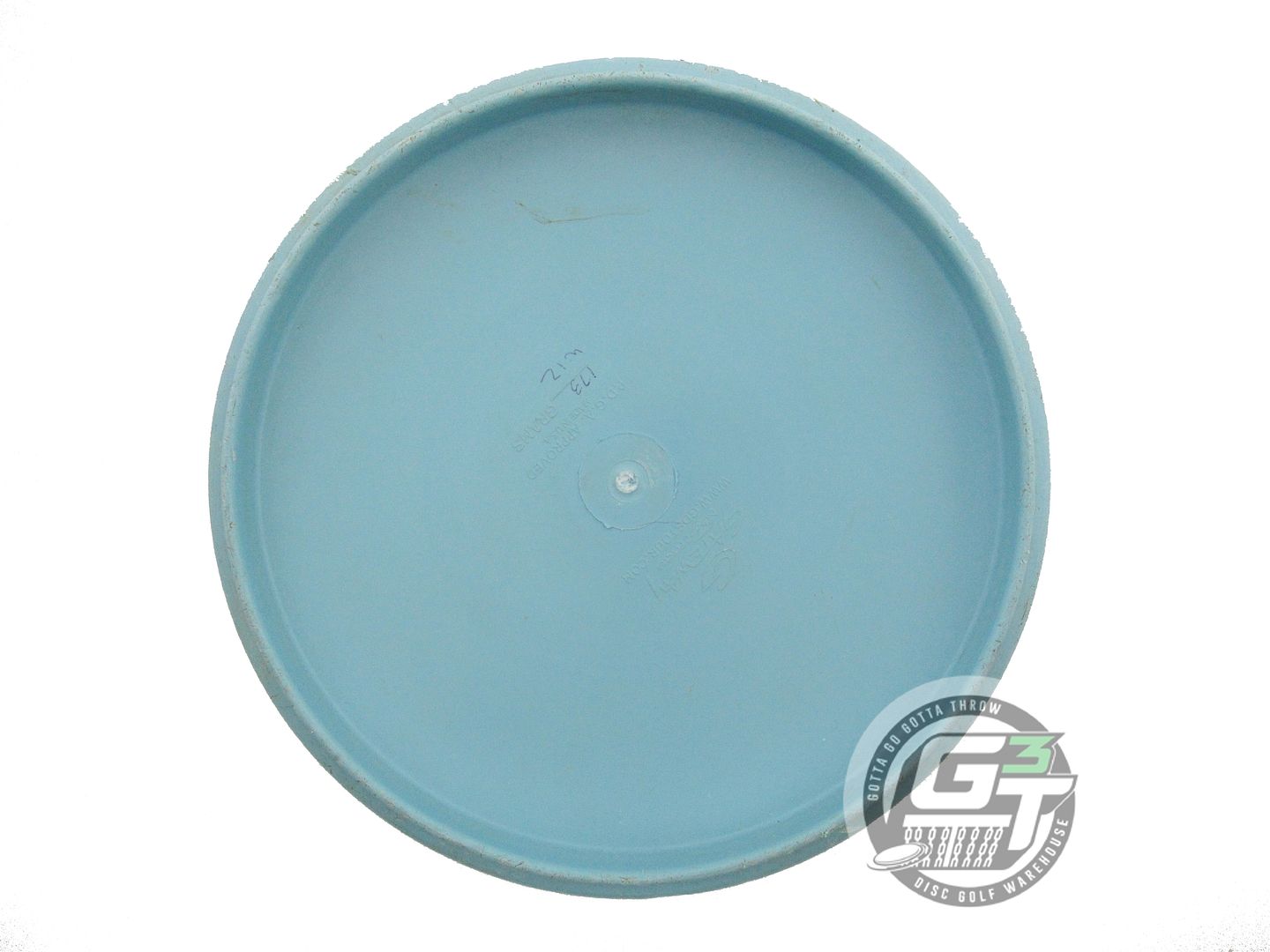 USED Gateway SureGrip Soft Wizard 173g Sky Blue Black Stamp Putter Golf Disc