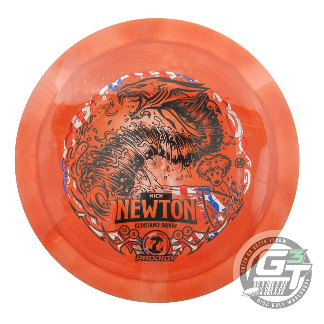Prodigy Limited Edition 2025 Signature Series Nick Newton 400 Spectrum D2 Distance Driver Golf Disc (Individually Listed)