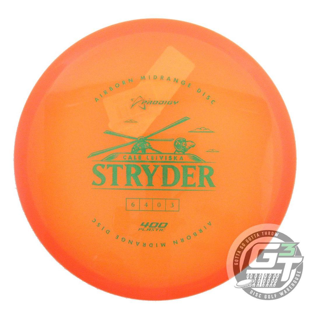Prodigy Collab Series Cale Leiviska 400 Series Stryder Midrange Golf Disc (Individually Listed) - Gotta Go Gotta Throw