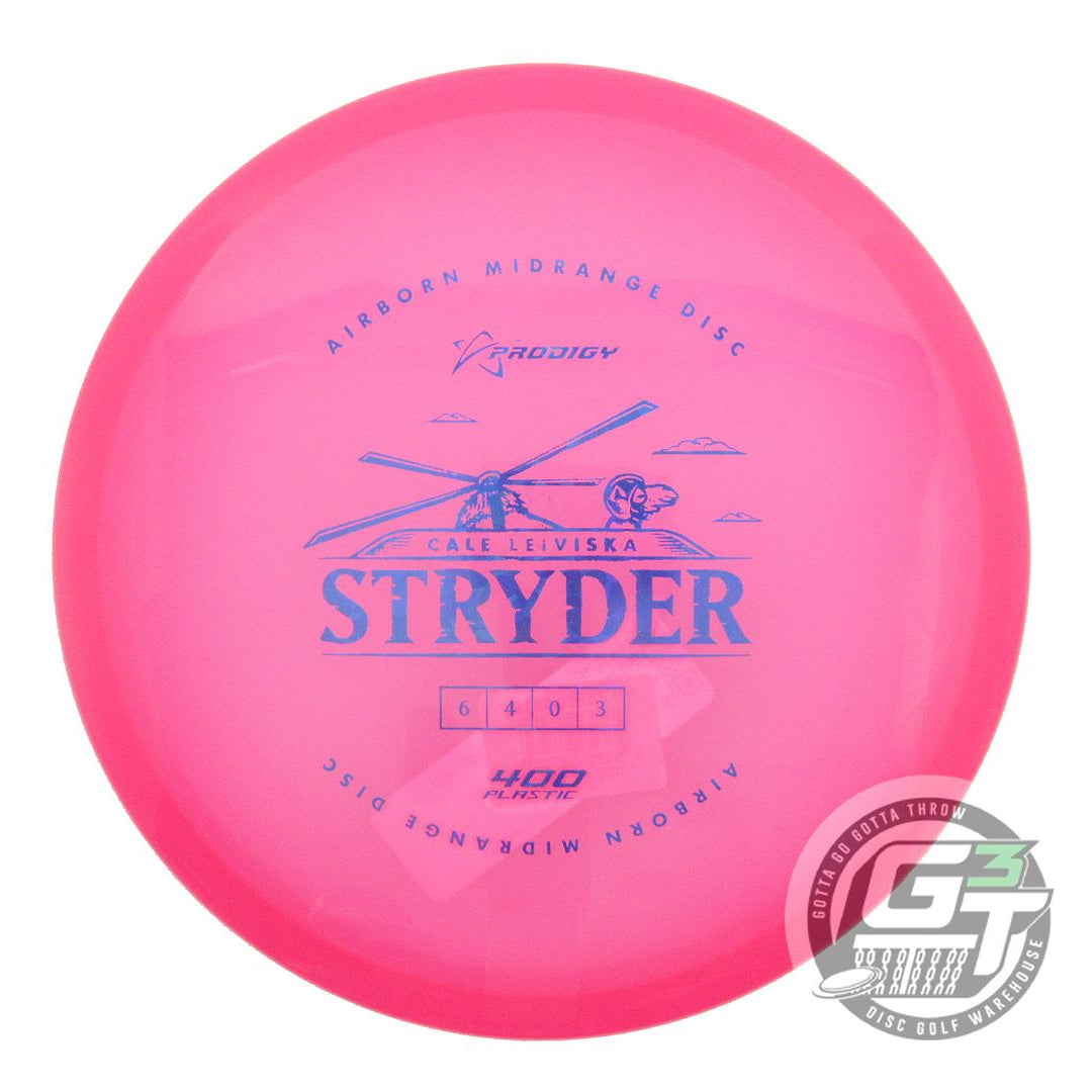 Prodigy Collab Series Cale Leiviska 400 Series Stryder Midrange Golf Disc (Individually Listed) - Gotta Go Gotta Throw