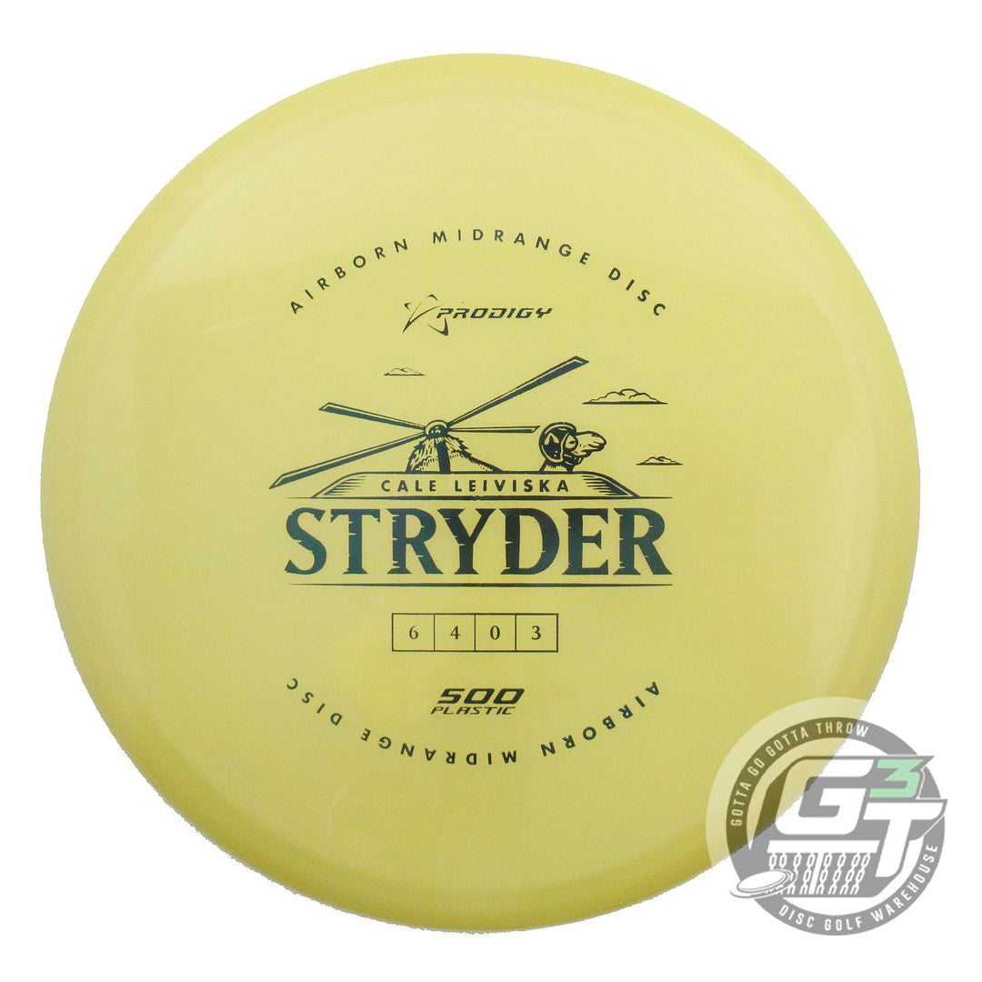 Prodigy Collab Series Cale Leiviska 500 Series Stryder Midrange Golf Disc (Individually Listed) - Gotta Go Gotta Throw
