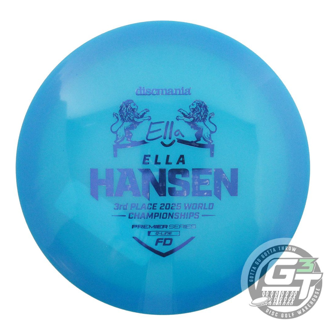 Discmania Limited Edition Premier Series Ella Hansen 2025 World Championships 3rd Place Q-Line FD Fairway Driver Golf Disc (Individually Listed)