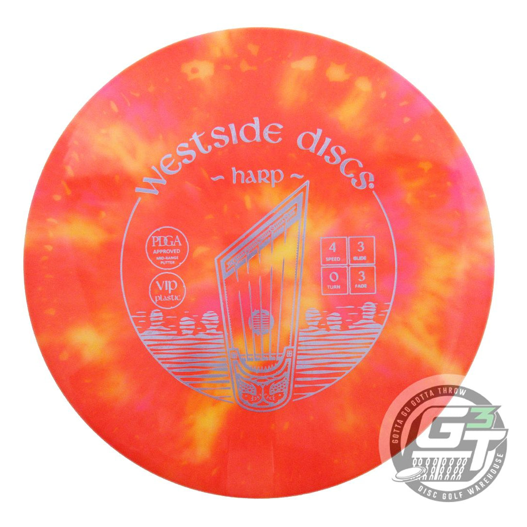 NOS Westside Discs VIP Harp 176g White HOME DYED Putter Golf Disc