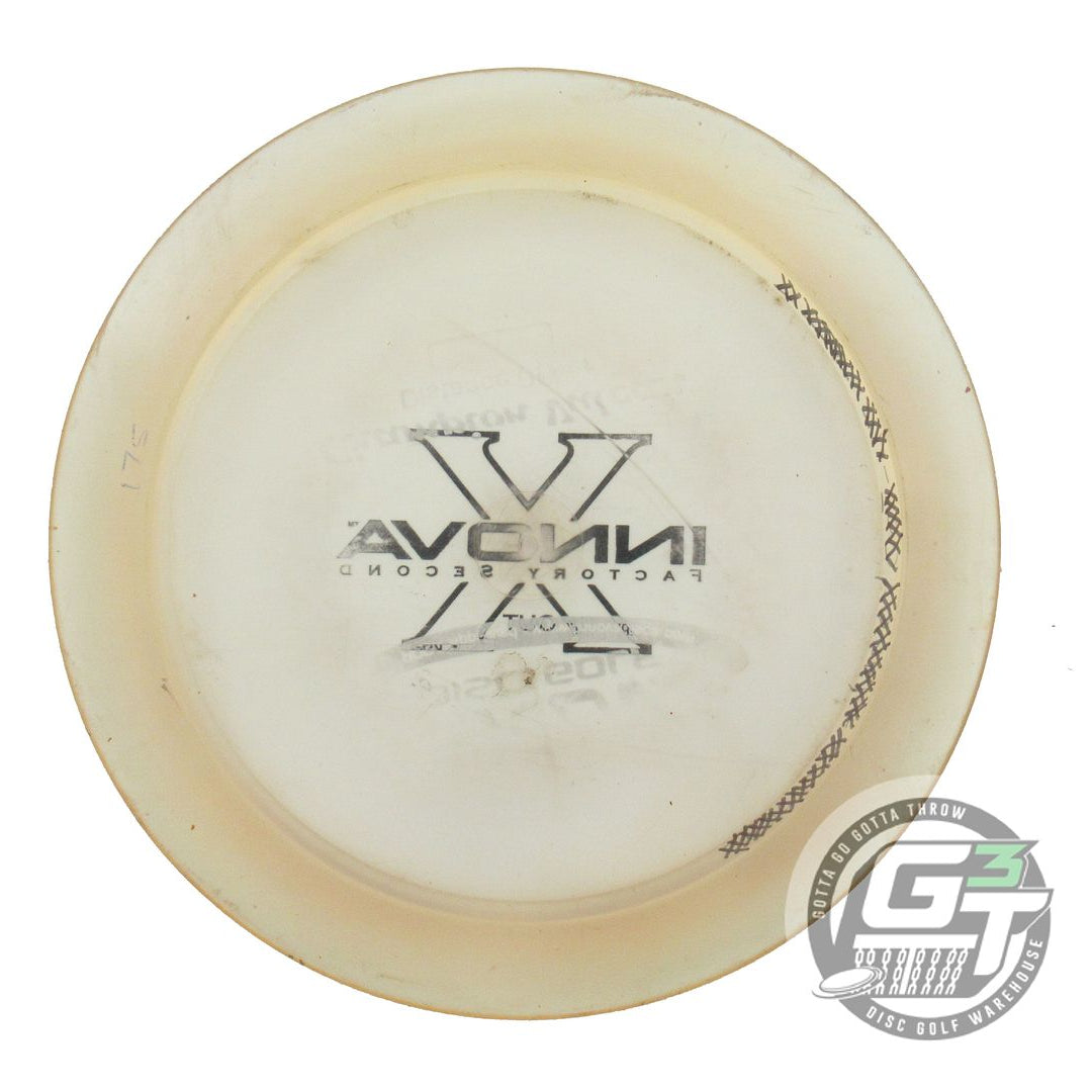 USED Innova X-OUT Champion Vulcan 175g Lt. Peach Distance Driver Golf Disc
