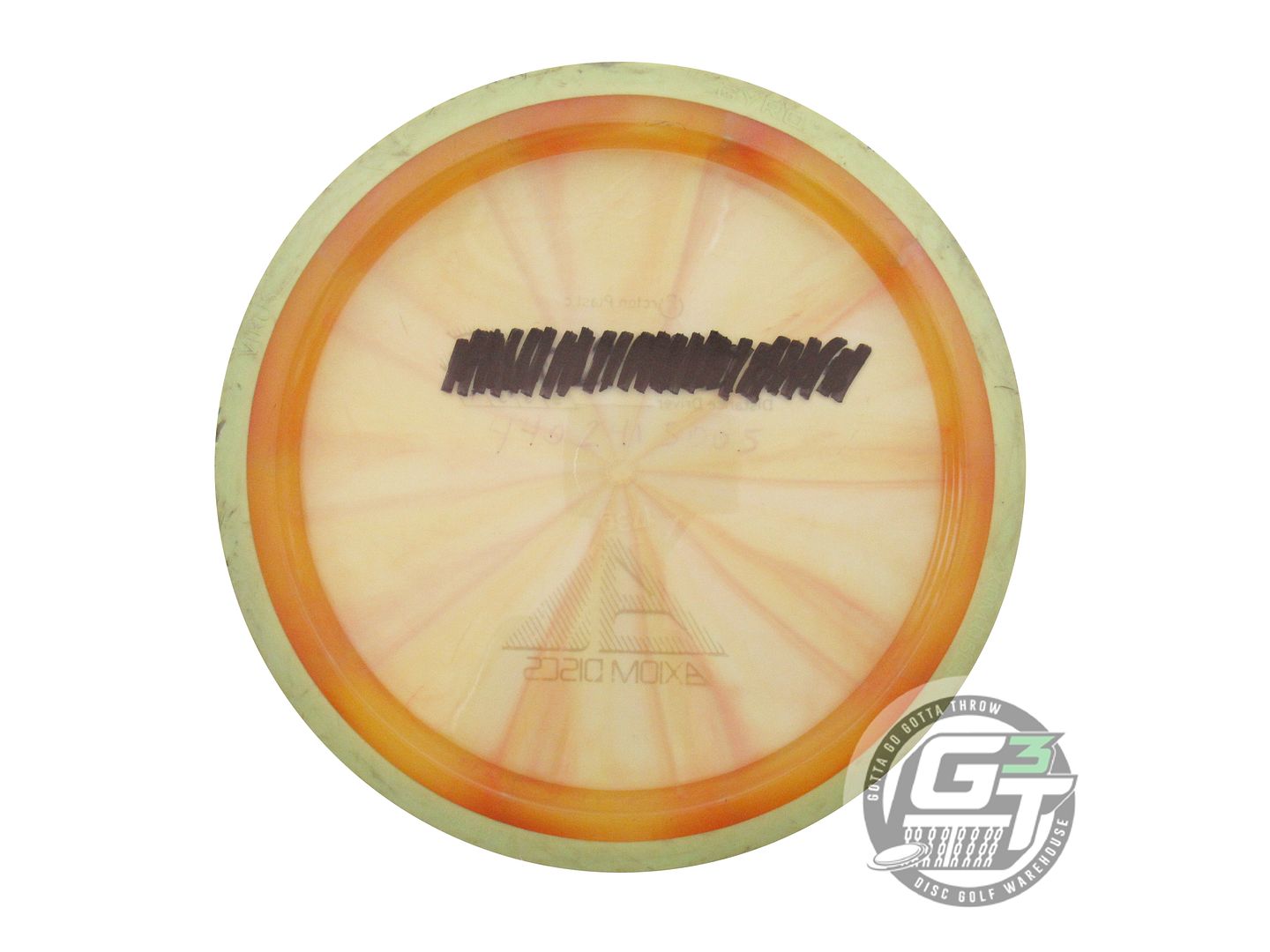 USED Axiom Discs Proton Virus 173g Orange Yellow Rim Distance Driver Golf Disc