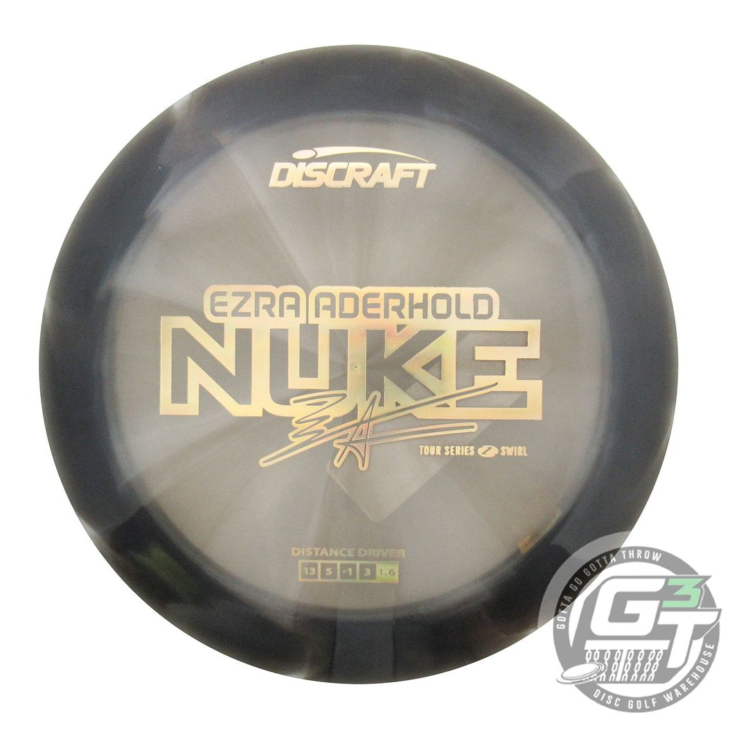 Discraft Limited Edition 2025 Tour Series Ezra Aderhold Swirl Elite Z Nuke Distance Driver Golf Disc (Individually Listed)