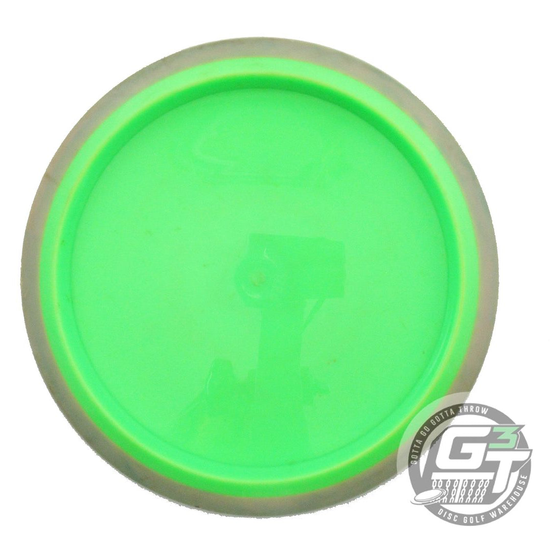 USED Axiom Discs Neutron Insanity 172g Lime Tan Rim Distance Driver Golf Disc