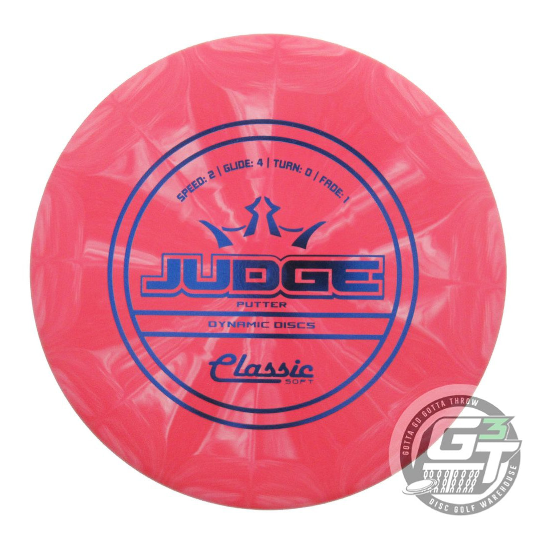 Dynamic Discs Classic Soft Burst Judge Putter Golf Disc (Individually Listed)
