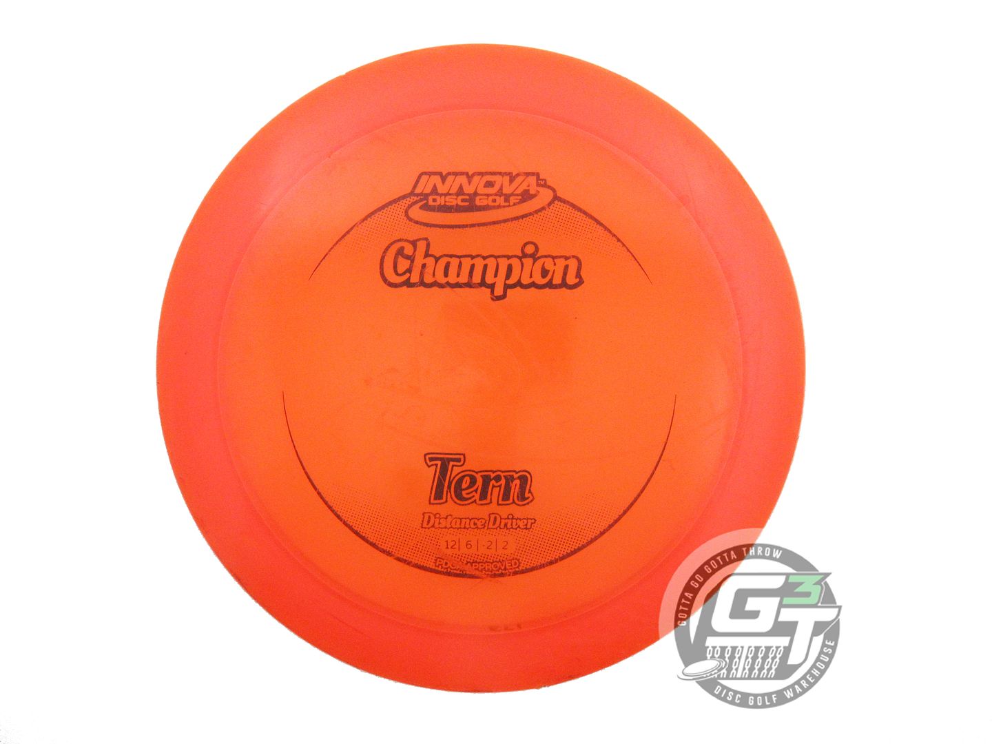 USED Innova Champion Tern 173g Orange Black Stamp Distance Driver Golf Disc