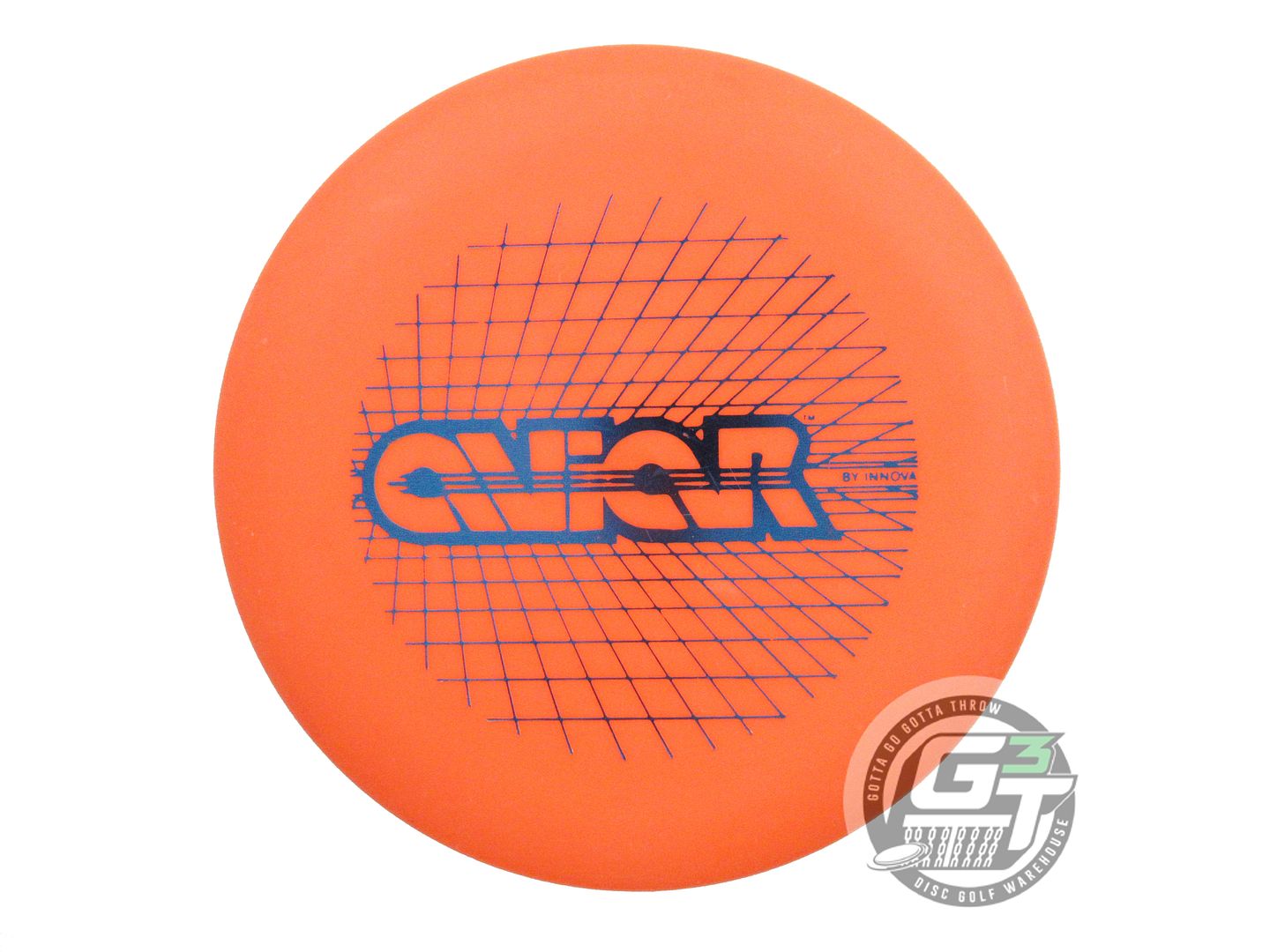 USED Innova DX Classic Aviar 175g Orange Blue Foil Putter Golf Disc