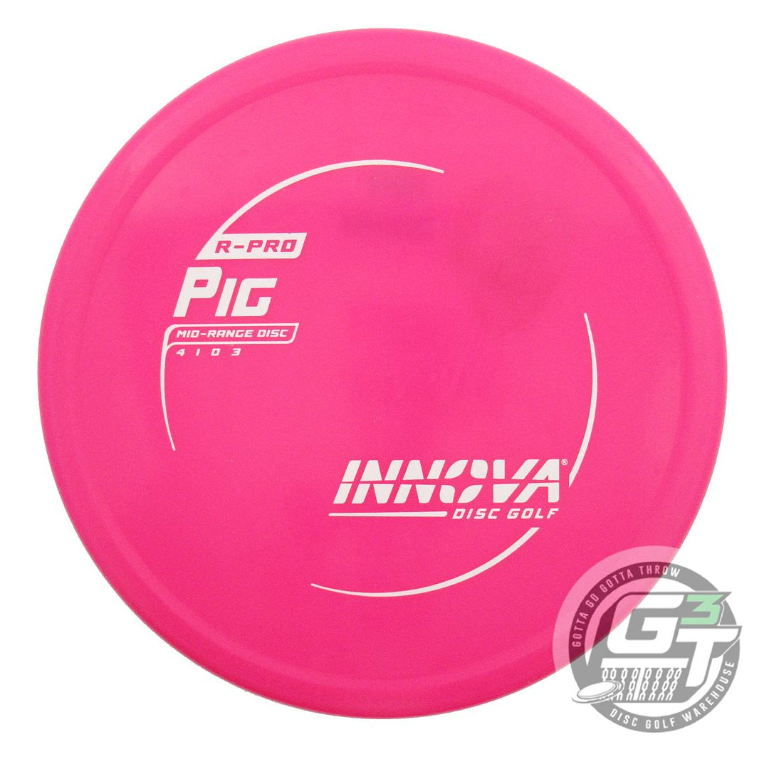 USED Innova R-Pro Pig 175g Magenta White Stamp Putter Golf Disc