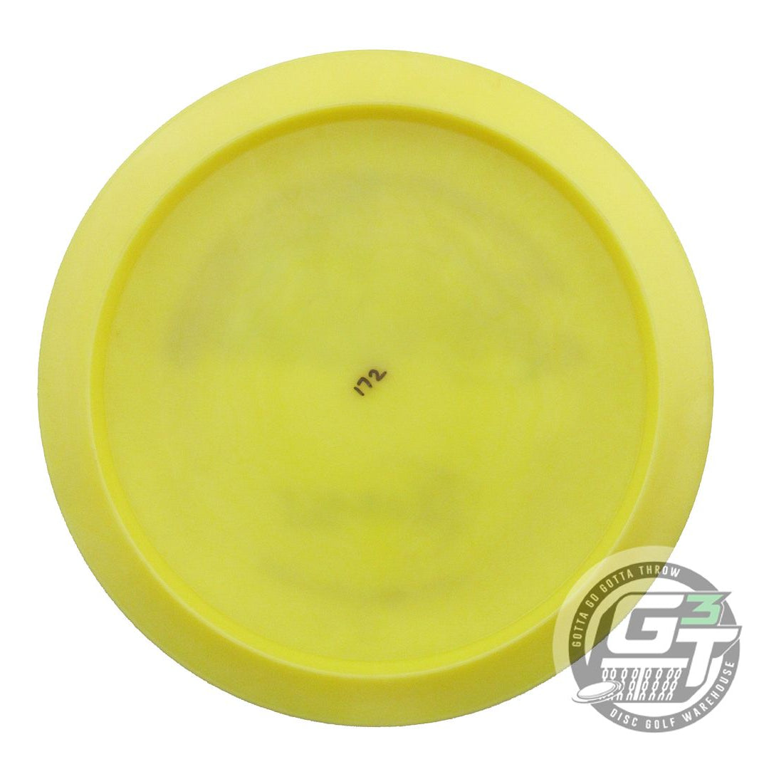 USED Legacy Discs Icon Enemy 172g Yellow Purple Foil Fairway Driver Golf Disc