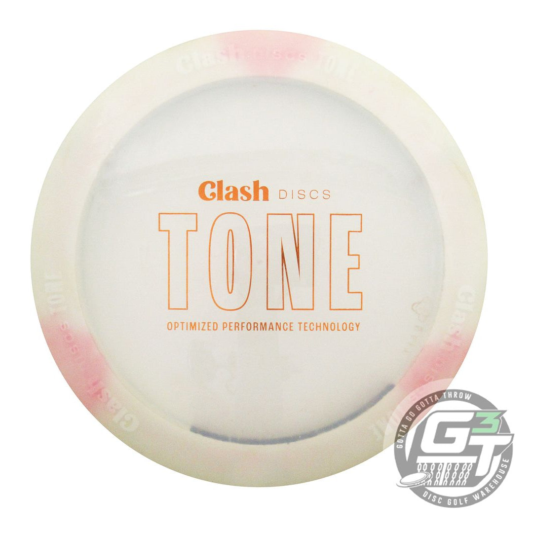 USED Clash Discs Tone Salt 174g White Distance Driver Golf Disc
