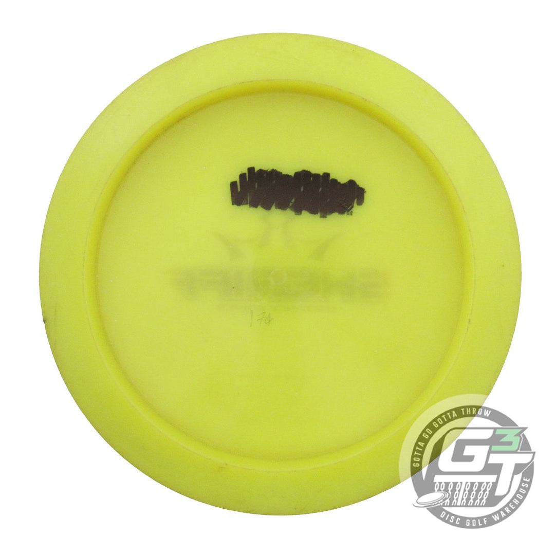 USED Dynamic Discs Lucid Sheriff 174g Yellow Gold Foil Distance Driver Golf Disc
