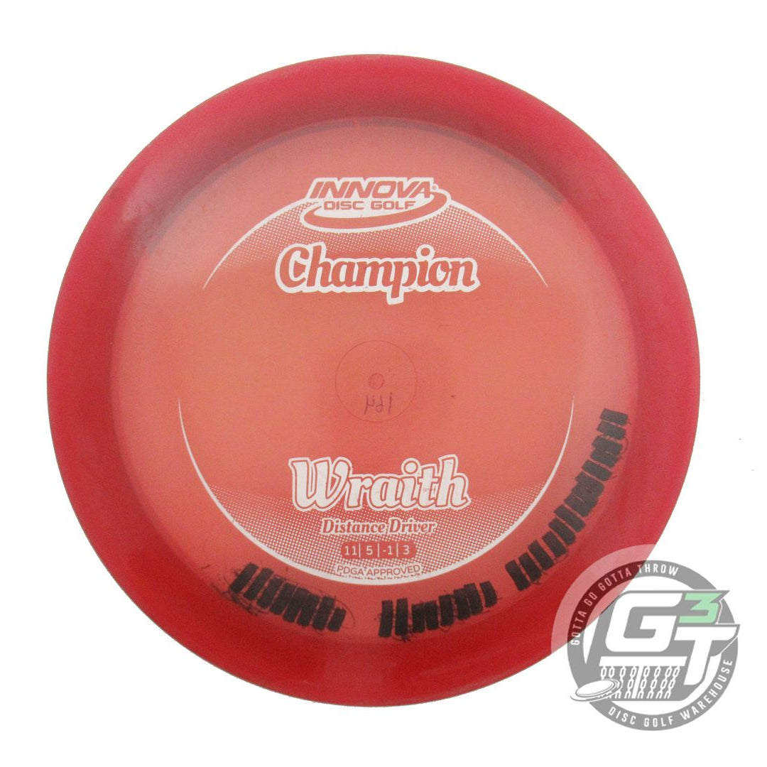 USED Innova Champion Wraith 164g Red White Stamp Distance Driver Golf Disc