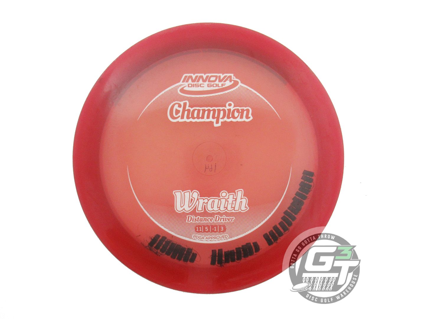 USED Innova Champion Wraith 164g Red White Stamp Distance Driver Golf Disc