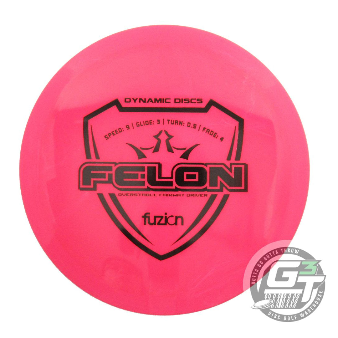 Dynamic Discs Fuzion Felon Fairway Driver Golf Disc (Individually Listed)