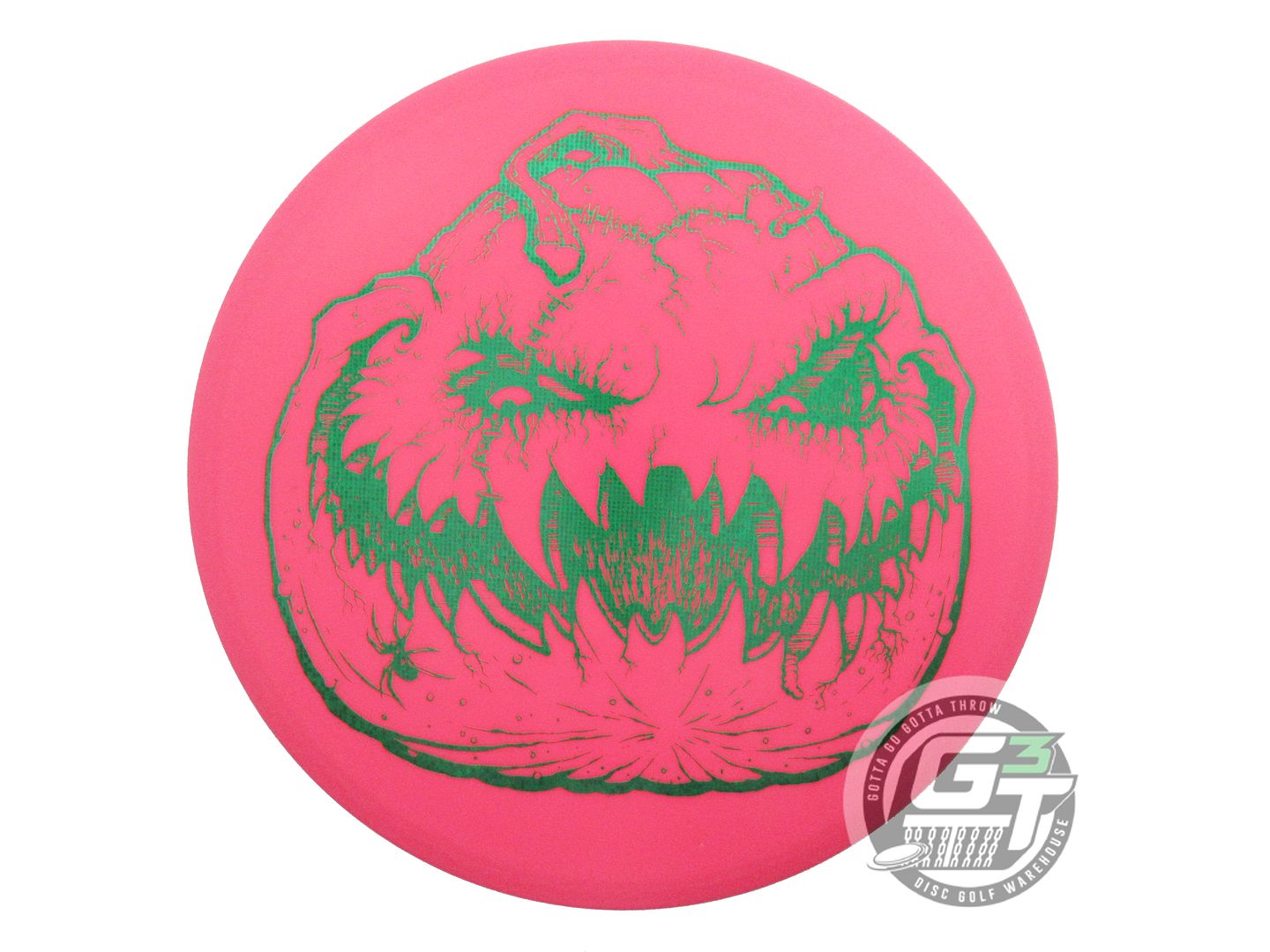 USED Innova HALLOWEEN DX Flat Top Roc 181g Pink Green Matrix Foil Midrange Disc