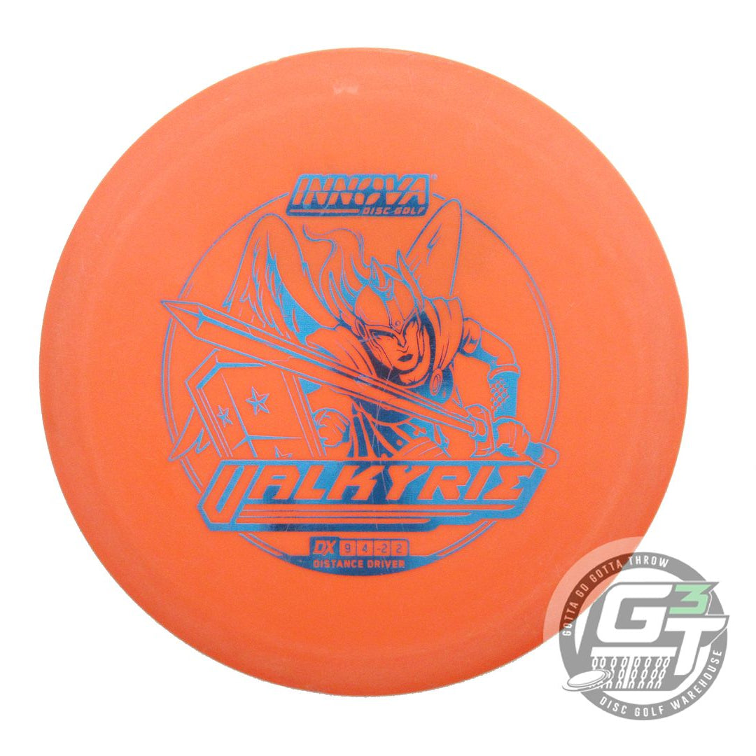 USED Innova DX Valkyrie 172g Orange Blue Foil Distance Driver Golf Disc