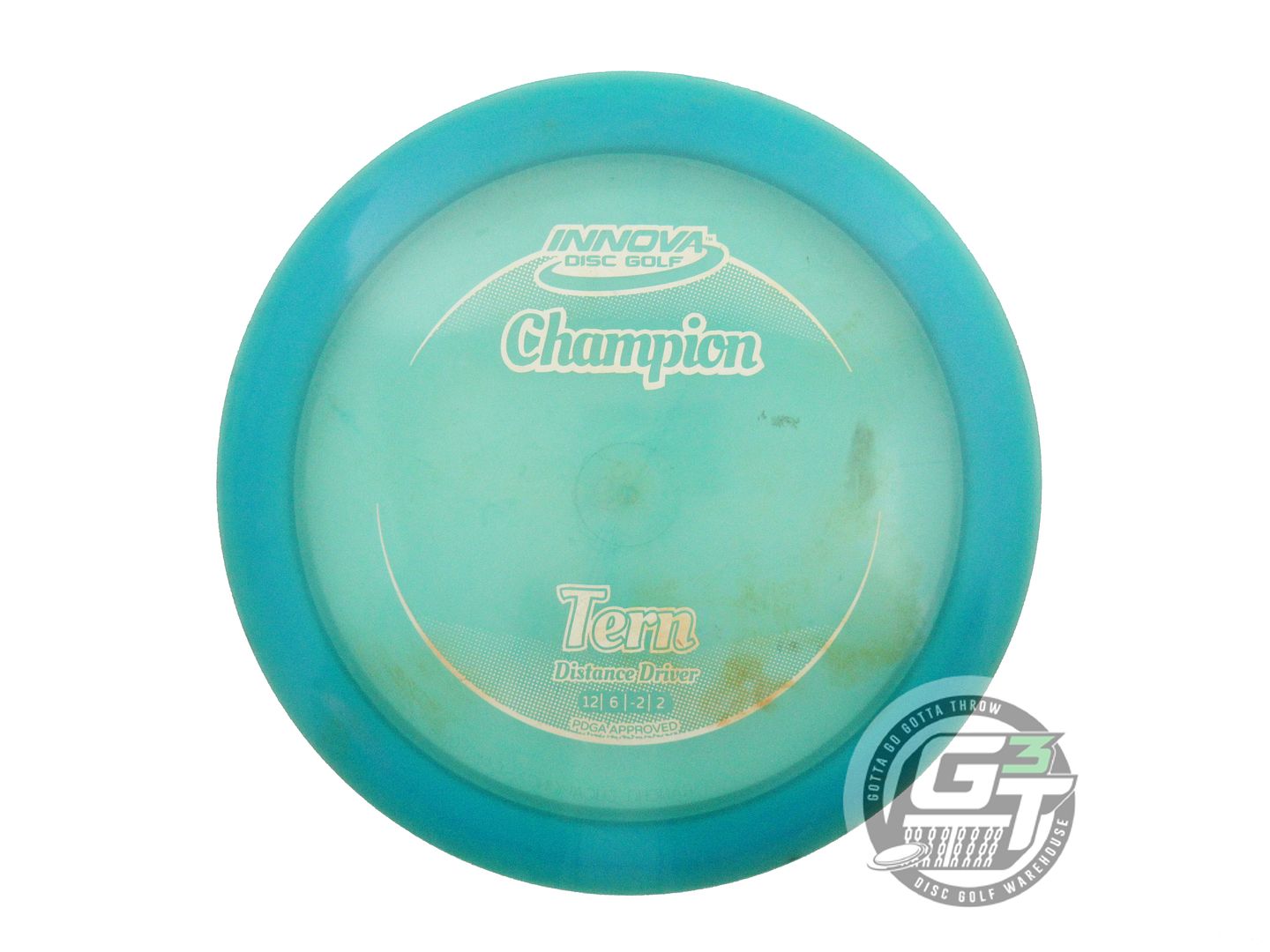 USED Innova Champion Tern 169g Teal White Stamp Distance Driver Golf Disc