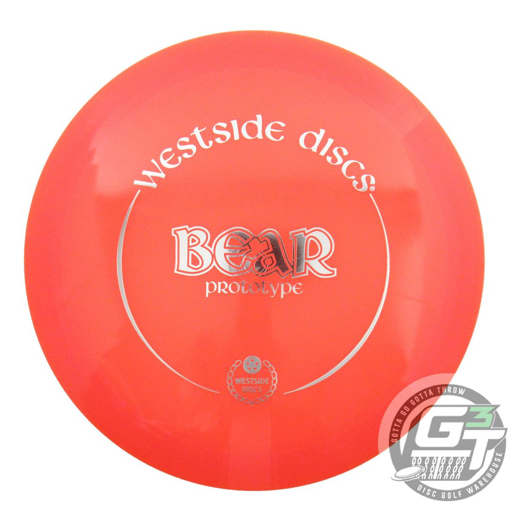 NOS Westside Discs PROTOTYPE VIP Bear 173g Orange Silver Foil Driver Golf Disc