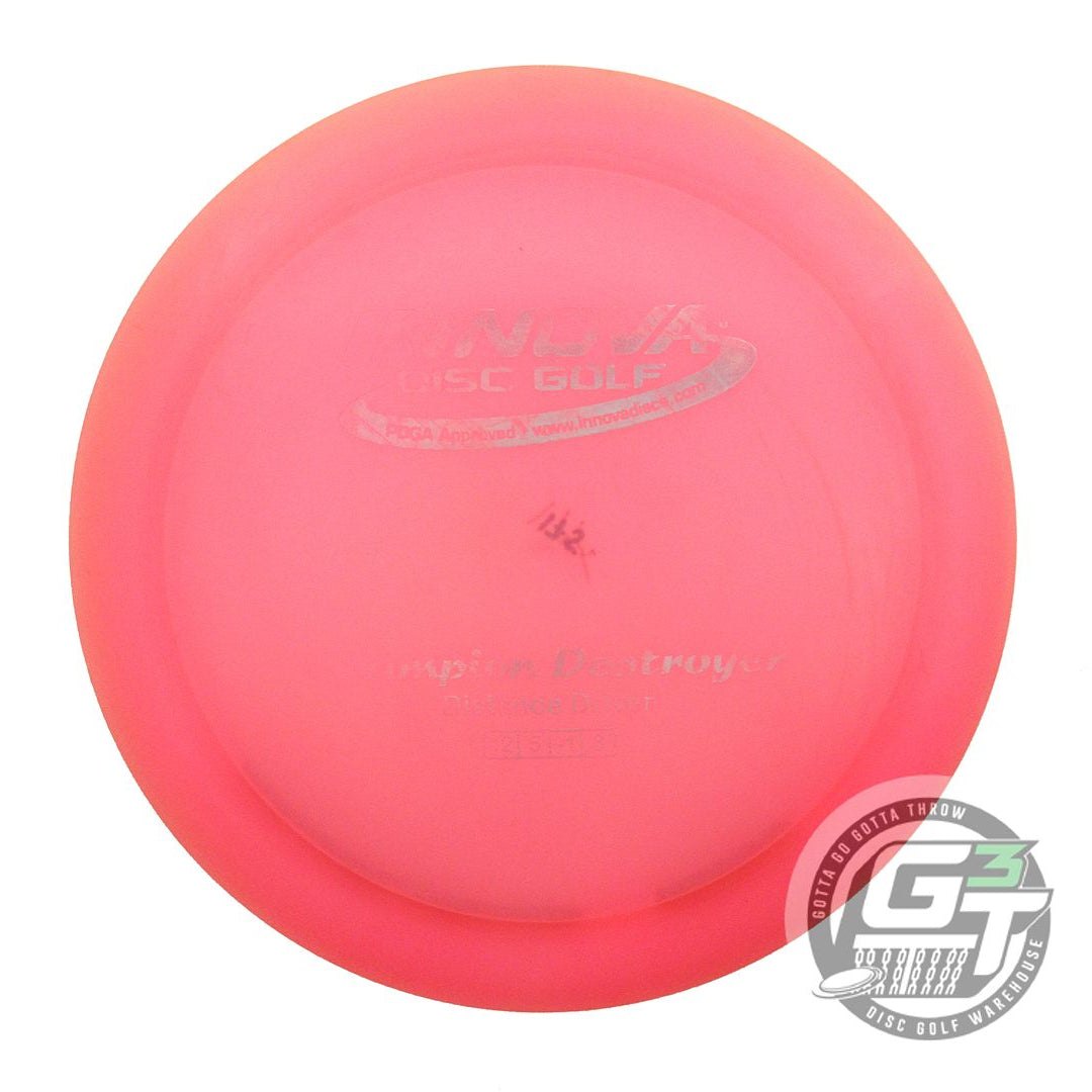 USED Innova Champion Destroyer 175g Pink Silver Foil Distance Driver Golf Disc