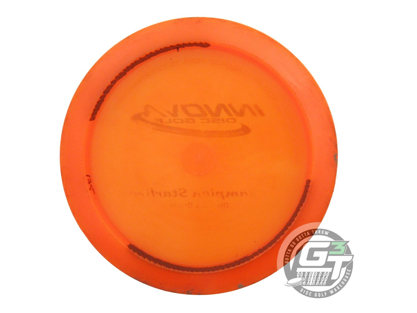 USED Innova Champion Starfire 175g Orange Silver Stamp PFN Distance Driver Disc