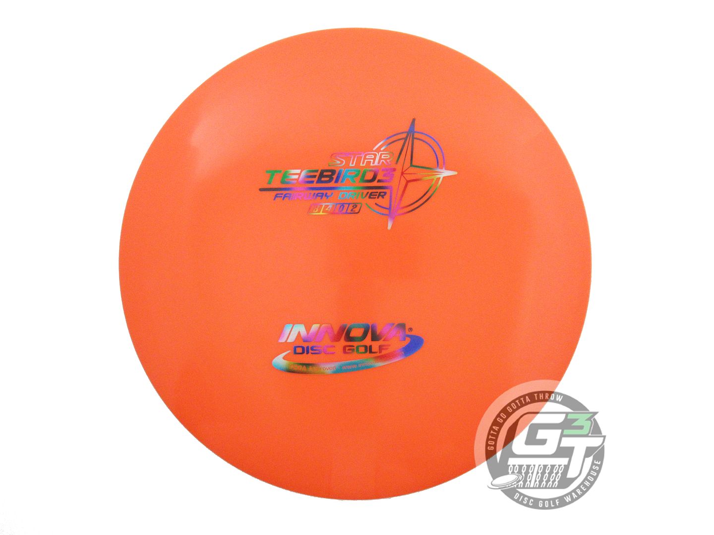 NOS Innova Star Teebird3 173g Orange Jellybean Foil Fairway Driver Golf Disc