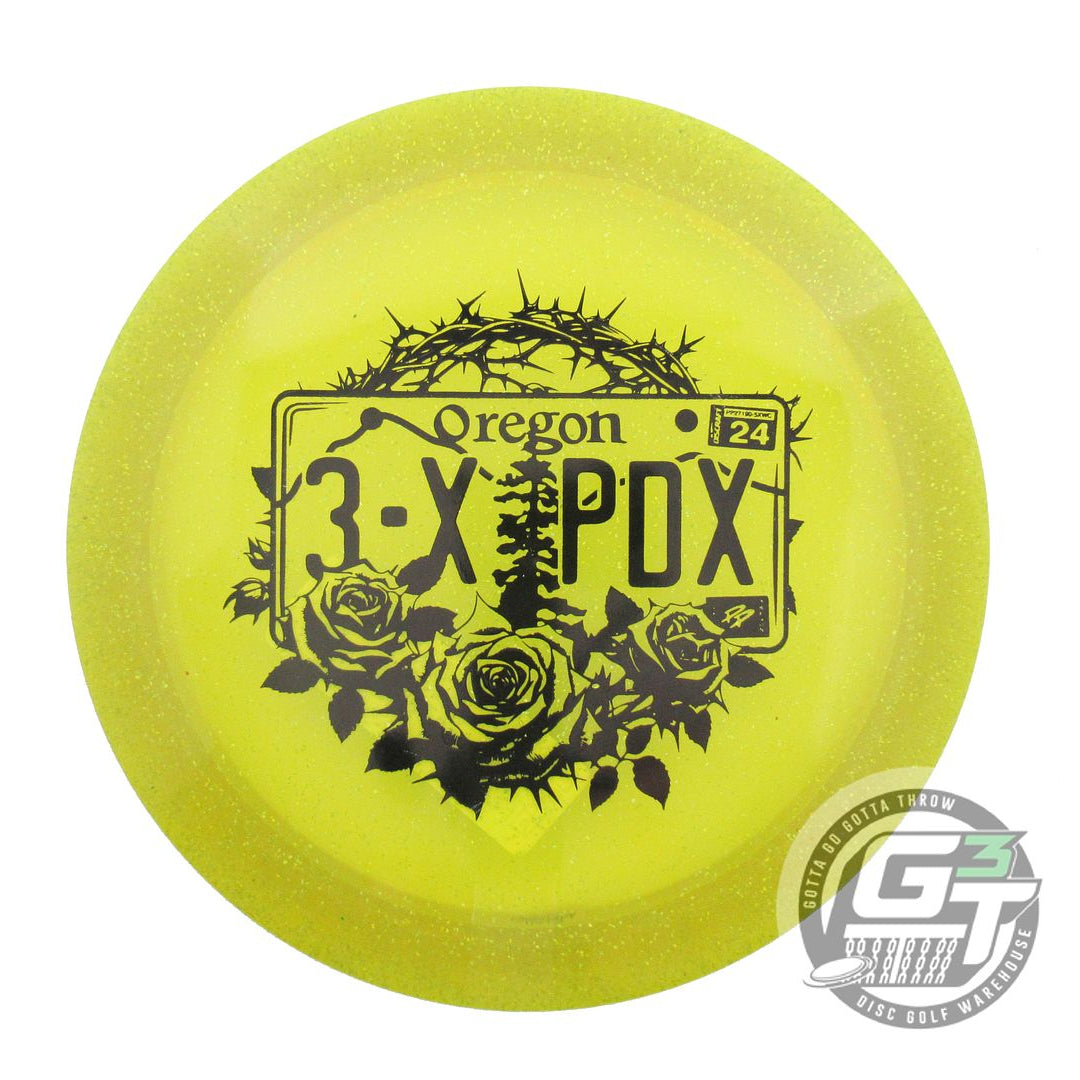 Discraft Limited Edition Paige Pierce 2024 Portland Open Champion Sparkle CryZtal Z Drive Distance Driver Golf Disc (Individually Listed)